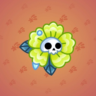Skull Flower #9073