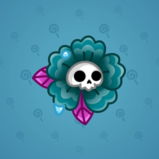 Skull Flower #21751