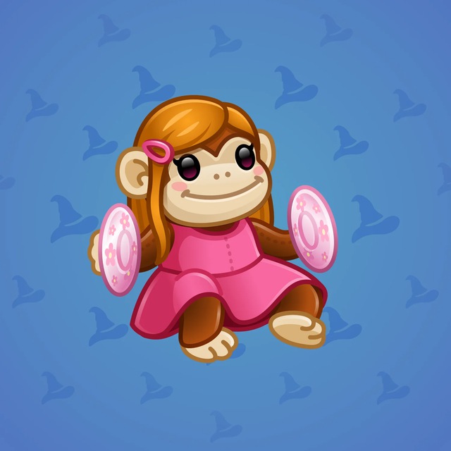 NFT-подарок Jolly Chimp Little Sister