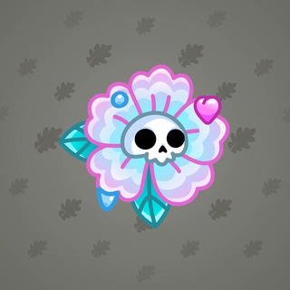 Skull Flower #18991