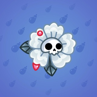 Skull Flower #8755