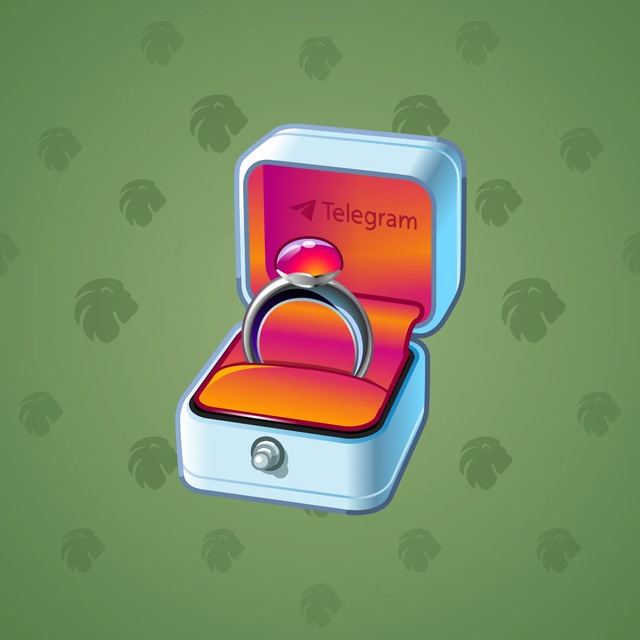 NFT-подарок Diamond Ring Blood Orange
