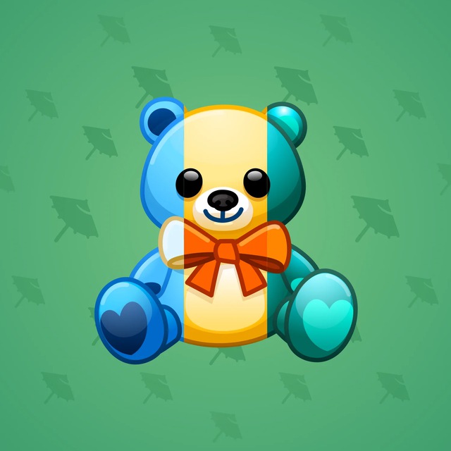 NFT-подарок Toy Bear Tricolor
