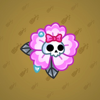 Skull Flower #14077