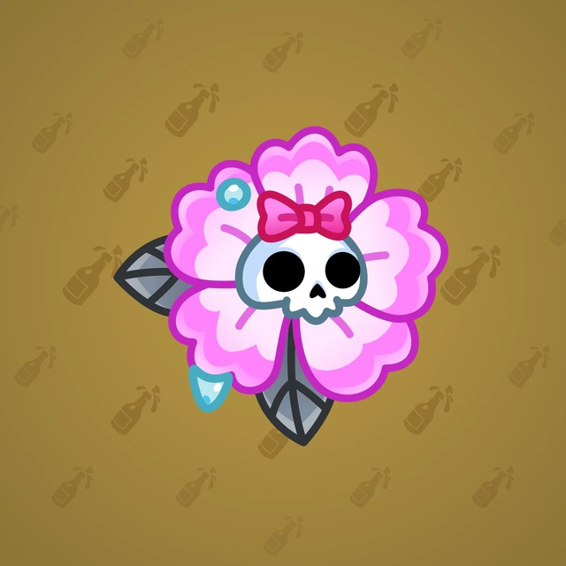 NFT-подарок Skull Flower Princess