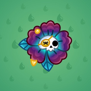 Skull Flower #2474
