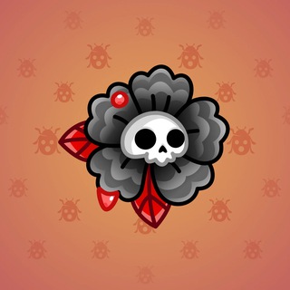 Skull Flower #11092