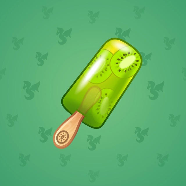 NFT-подарок Ice Cream Kiwi Sorbet