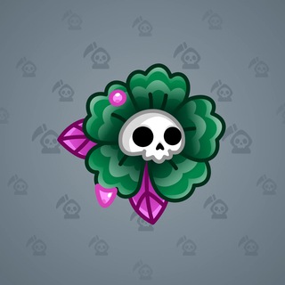 Skull Flower #4980