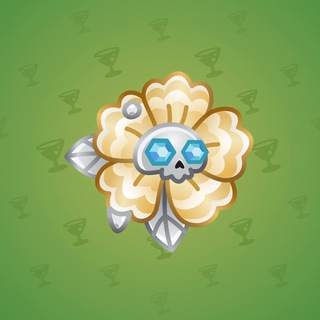 Skull Flower #10377