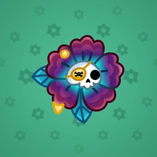 Skull Flower #8855