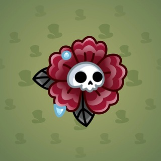 Skull Flower #6833