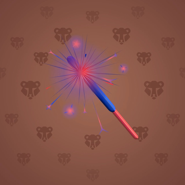 NFT-подарок Party Sparkler Punk Pink