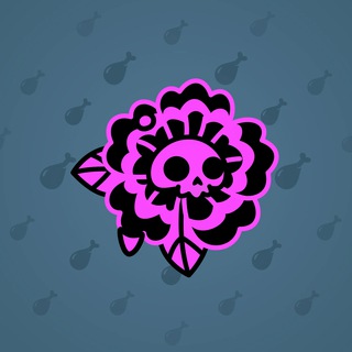 Skull Flower #3219