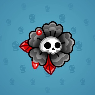 Skull Flower #14817