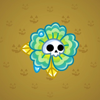 Skull Flower #10175