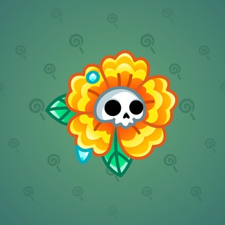 Skull Flower #19174