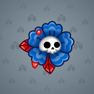 Skull Flower #19342