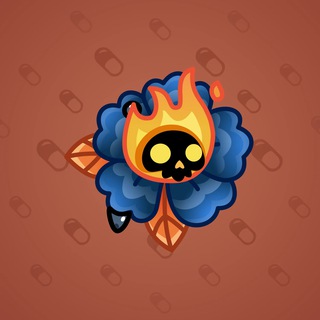 Skull Flower #20830