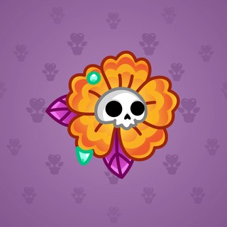 Skull Flower #1574