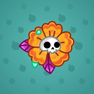 Skull Flower #7226