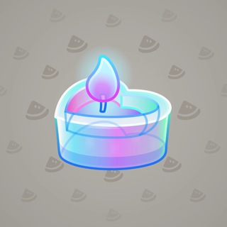 Love Candle #8251