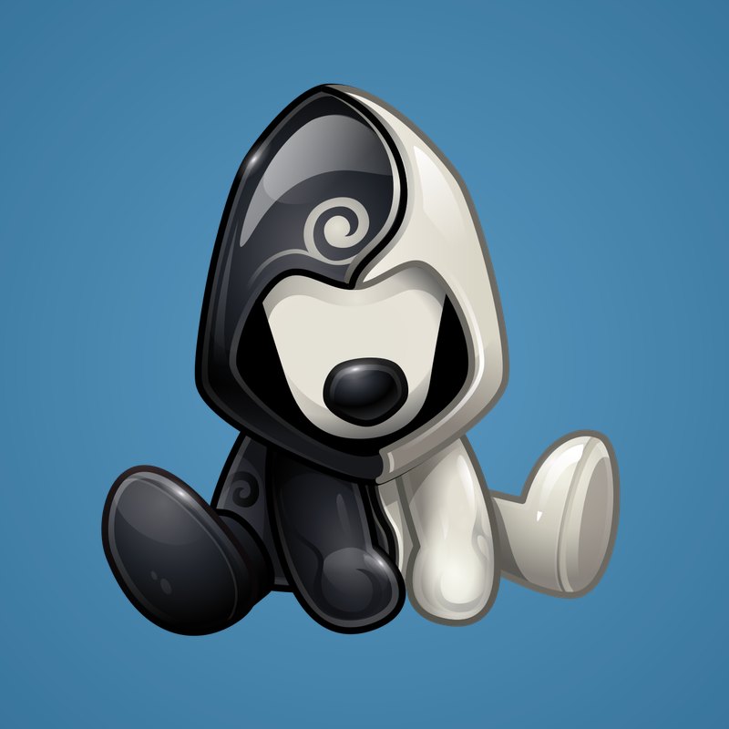 NFT-подарок Resistance Dog Yin Yang