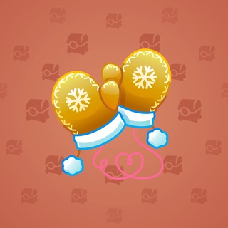 Snow Mittens #3644