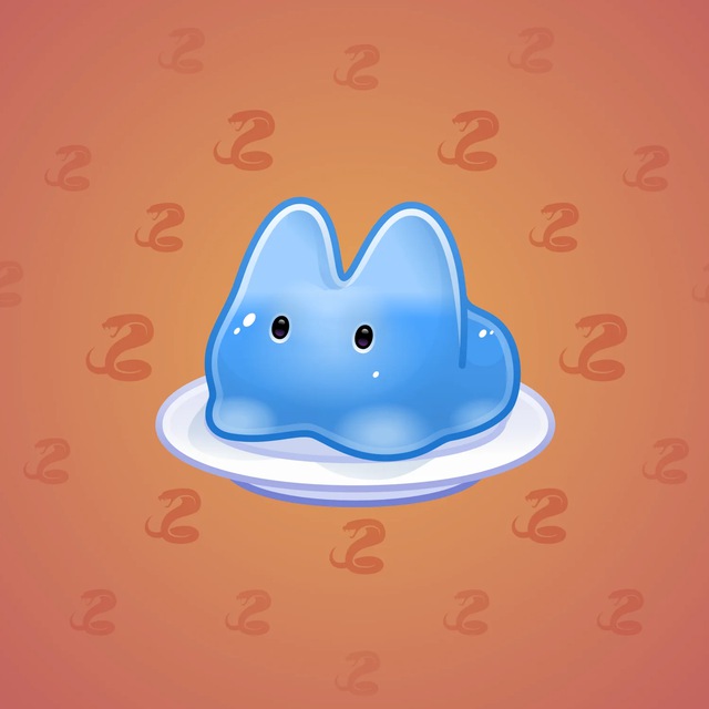 NFT-подарок Jelly Bunny Blue Glaze