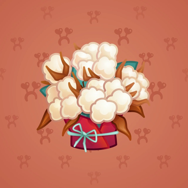 NFT-подарок Lush Bouquet Cotton