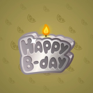 B-Day Candle #242202