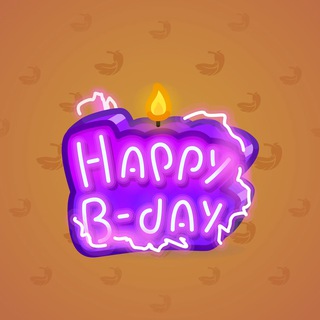 B-Day Candle #106479
