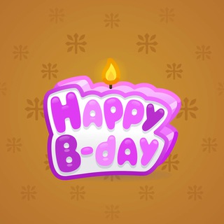 B-Day Candle #224074