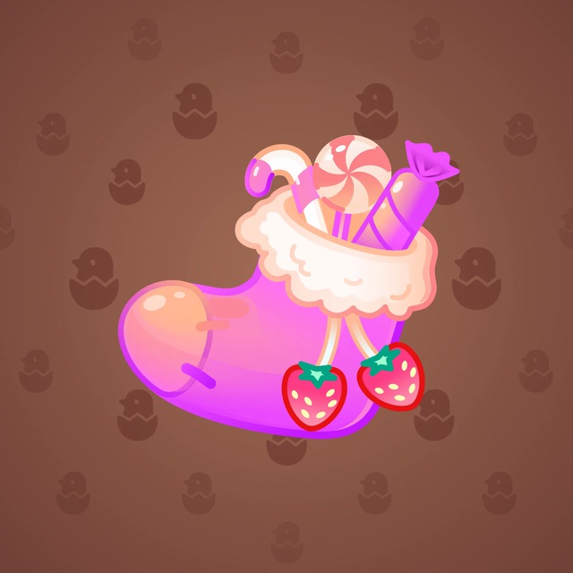 NFT-подарок Xmas Stocking Strawberry