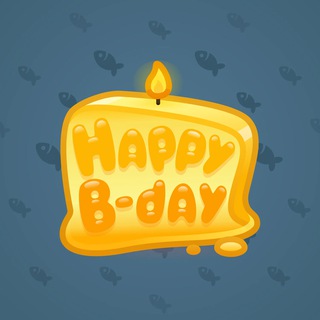 B-Day Candle #218642