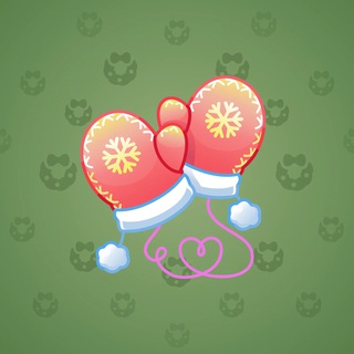 Snow Mittens #12717