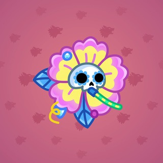 Skull Flower #9128