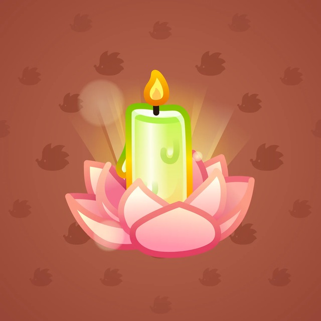NFT-подарок Eternal Candle Sacred Lotus