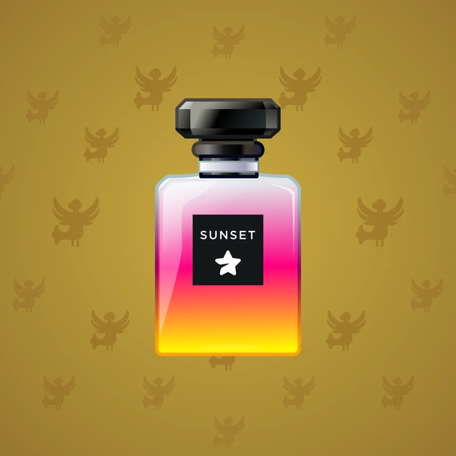 NFT-подарок Perfume Bottle Crimson Sky
