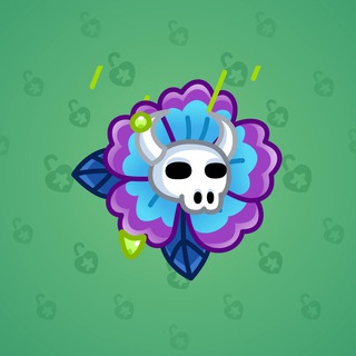 Skull Flower #6298