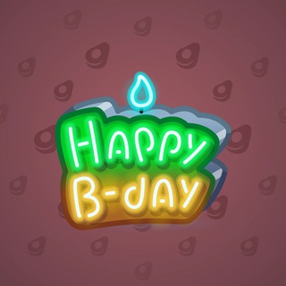 B-Day Candle #125011