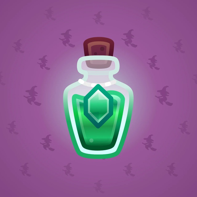 NFT-подарок Magic Potion Emerald Elixir