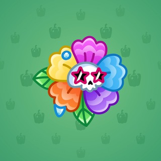 Skull Flower #17052