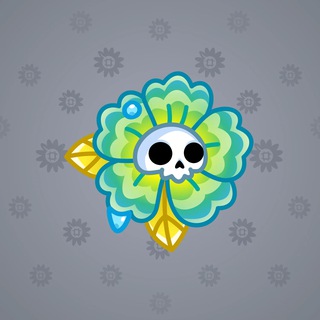 Skull Flower #20971