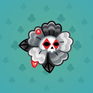 Skull Flower #7085
