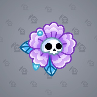 Skull Flower #2561