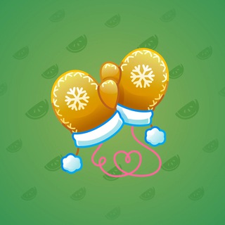 Snow Mittens #20448