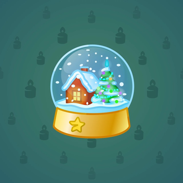 NFT-подарок Snow Globe Mango Lodge