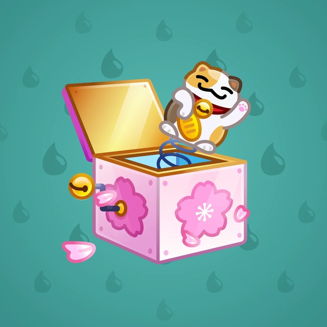 NFT-подарок Jack-in-the-Box Maneki Neko