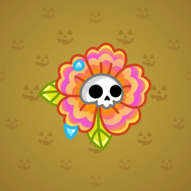 NFT-подарок Skull Flower Luau Lily